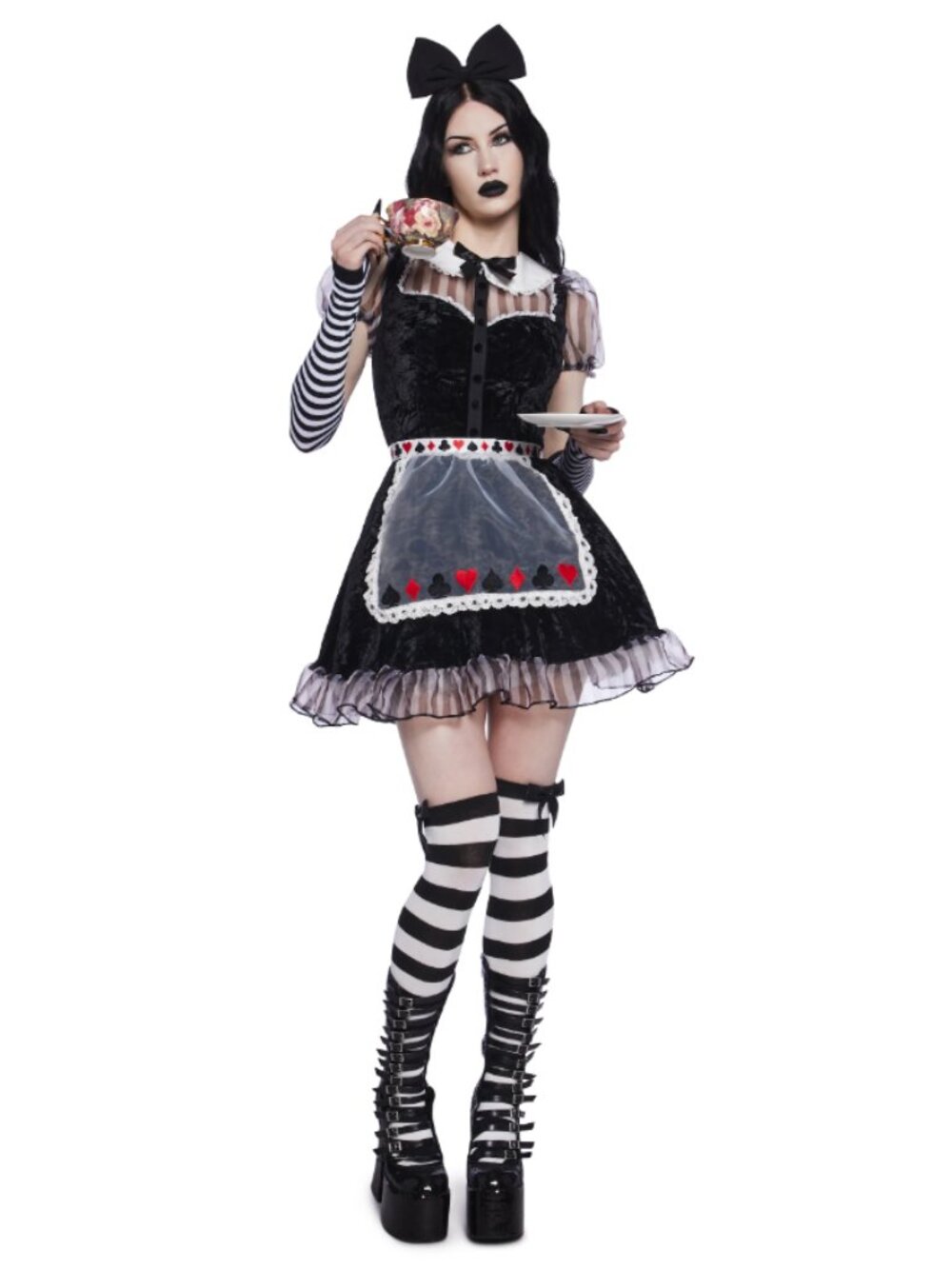 Malice In Wonderland Costume Set (Large) Trickz N' Treatz